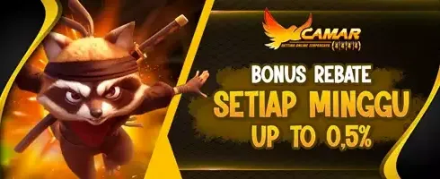 Rebate Mingguan Slot Tanpa Limit promotion banner